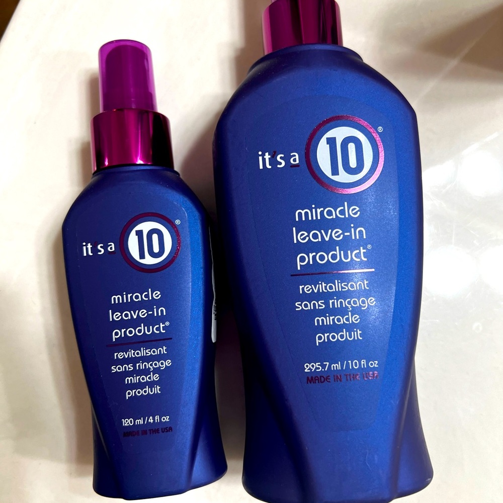 It’s a 10 Miracle Leave In - large and small